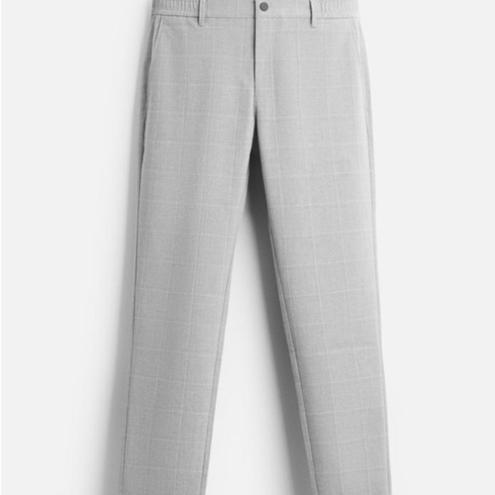 ZARA MEN’S SLIM FIT STRETCH PANTS